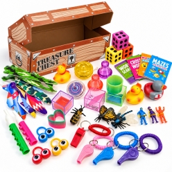 Deluxe Treasure Chest Toy Assortment - 50Pk